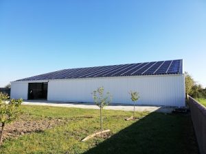 Hangar agricole photovoltaïque (Charente Maritime)