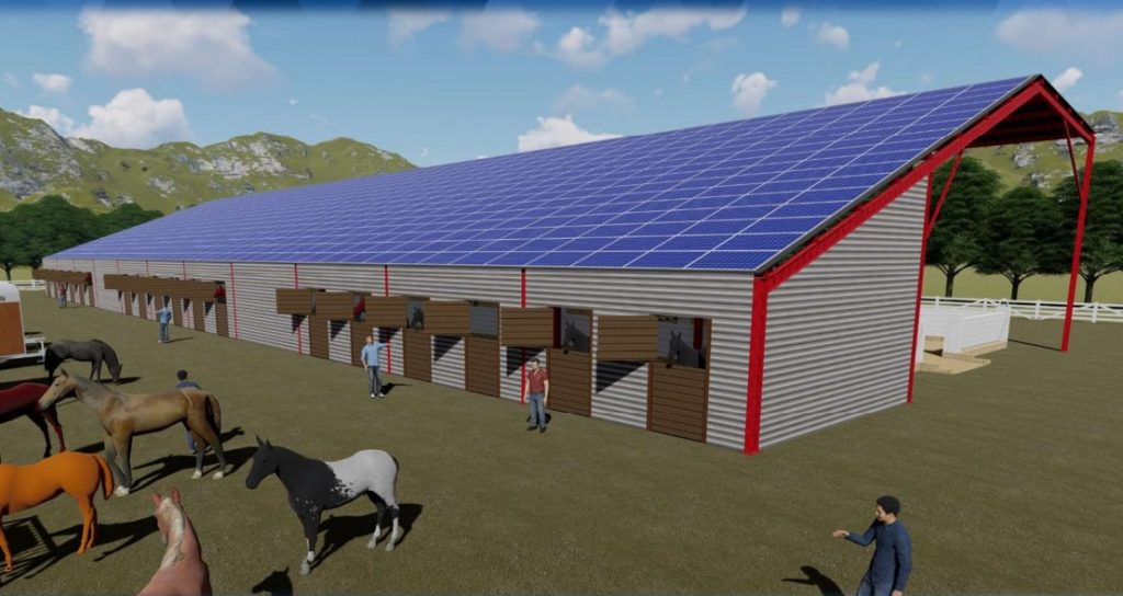 Hangar agricole photovoltaïque gratuit Maine et Loire 2